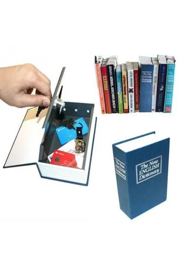Kitap Görünümlü Gizli Kasa Kitap Görünümlü Gizli Kasa