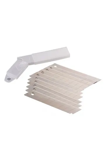 Maket Bıçağı - Falçata Ağzı - Yedeği Kalın 18mm - 1000 Adet Maket Bıçağı - Falçata Ağzı - Yedeği Kalın 18mm - 1000 Adet