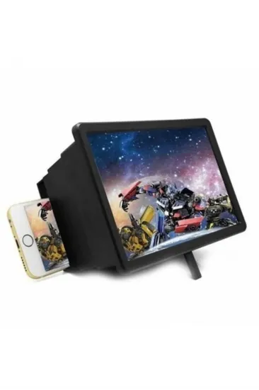 Cep Telefonu 3d Ekran Büyüteci Tv Görünümlü Mercekli Stand F2 Cep Telefonu 3d Ekran Büyüteci Tv Görünümlü Mercekli Stand F2