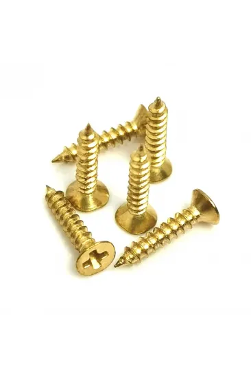 Klips, Menteşe, Ayak, Ağaç, Sunta Vidası 3x13 Mm - Sarı 1000 Adet