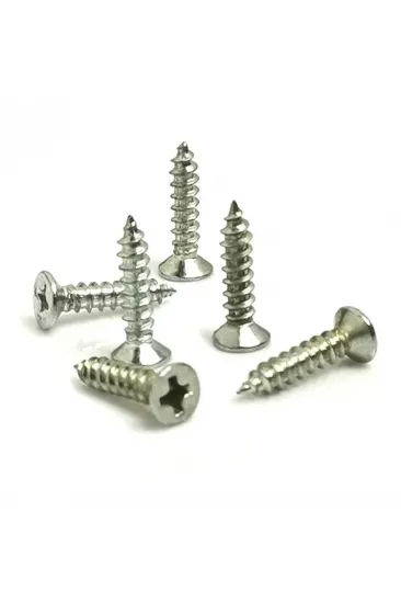 Klips, Menteşe, Ayak, Ağaç, Sunta Vidası 3x13 Mm - Nikel 1000 Adet