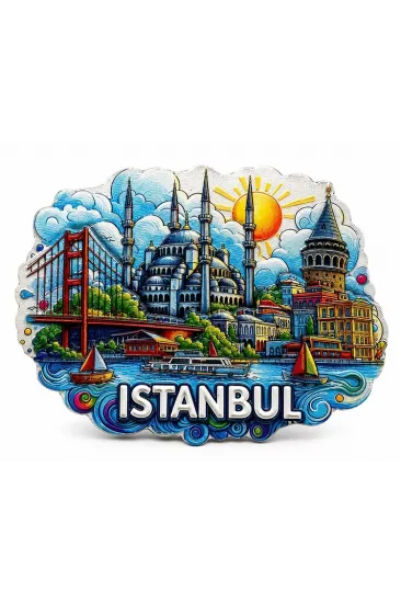 İstanbul Temalı Silikon Buzdolapı Süsü Magnet Alk5373 İstanbul Temalı Silikon Buzdolapı Süsü Magnet Alk5373