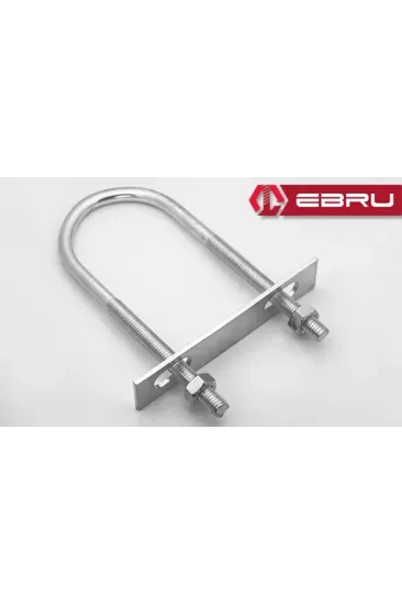 U Civata, Karşılık Demiri + Somunlu - M6x30 - 25 Set U Civata, Karşılık Demiri + Somunlu - M6x30 - 25 Set
