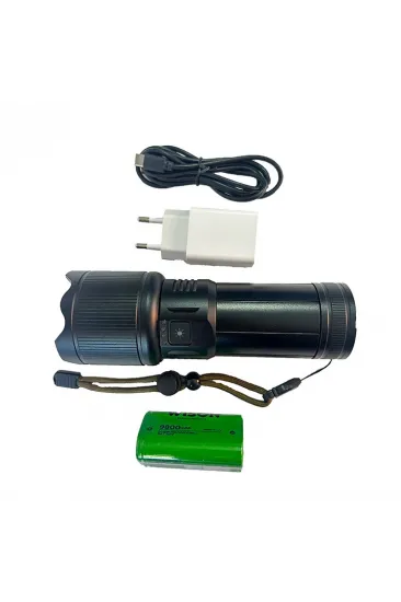 Wison Ws-415 3200 Lümen Profesyonel Şarjlı El Feneri