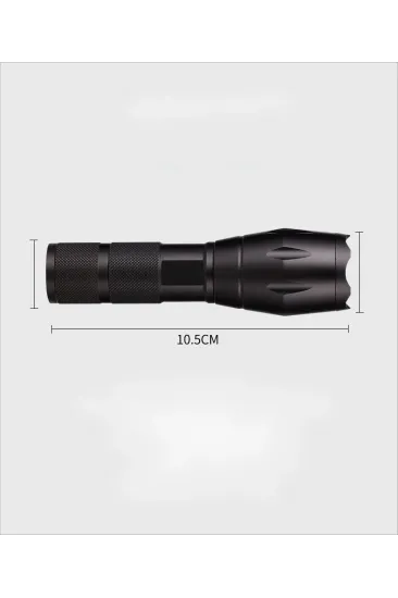 Gold Orion Km-108 T6 Led Şarjlı El Feneri 5 Modlu 200 Metre Işık Mesafesi