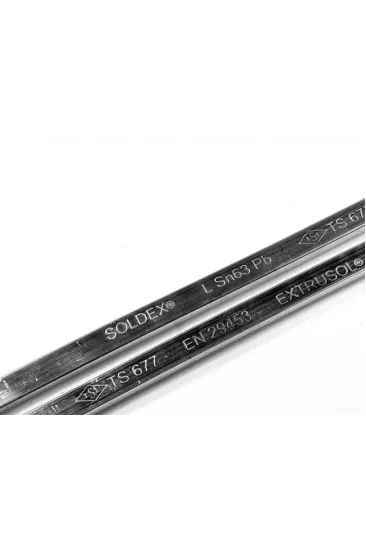 Çubuk Lehim 63-37 Extrusol 1000 Gr - Sn:63 / Pb:37 Çubuk Lehim 63-37 Extrusol 1000 Gr - Sn:63 / Pb:37