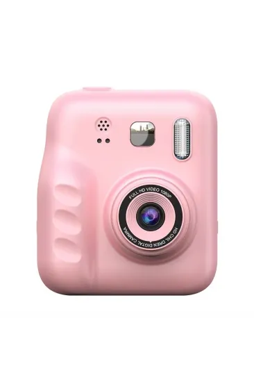 Dijital Fotoğraf Çıkaran Video Kaydedici Taşınabilir Anında Baskı Çıkaran Çocuk Kamerası Pembe Dijital Fotoğraf Çıkaran Video Kaydedici Taşınabilir Anında Baskı Çıkaran Çocuk Kamerası Pembe