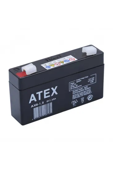 Atex Ax6-1.3 6v 1.3ah Akü Atex Ax6-1.3 6v 1.3ah Akü