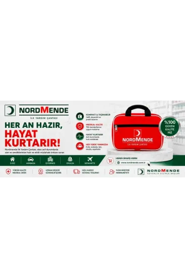 İlk Yardım Çantası Acil Müdahale Seti – Araç, Ev, Ofis Ve Seyahat İçin