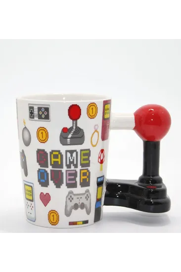 Porselen Game Over Kupa Bardak Alk2557