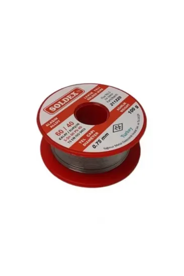 60/40 Lehim Teli 100 Gr 0,75 Mm (sn:60 / Pb:40) 60/40 Lehim Teli 100 Gr 0,75 Mm (sn:60 / Pb:40)
