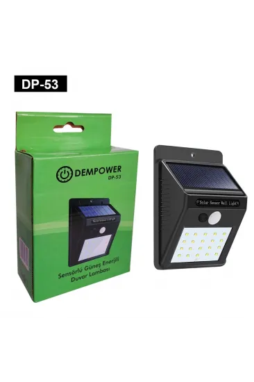 Sensörlü Güneş Enerjili Led Lamba Sensörlü Güneş Enerjili Led Lamba