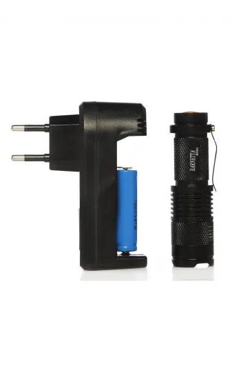 Brs2 Xpe Led Şarjlı Metal El Feneri