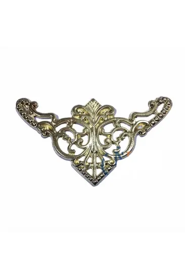 Dekoratif Köşe Süsü, Köşelik - Büyük, 31x55mm, Sarı, 1 Adet Dekoratif Köşe Süsü, Köşelik - Büyük, 31x55mm, Sarı, 1 Adet