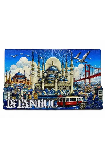 İstanbul Temalı Silikon Buzdolapı Süsü Magnet Alk5379 İstanbul Temalı Silikon Buzdolapı Süsü Magnet Alk5379