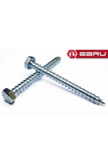 Altıköşe Başlı Trifon Vida 8x70 - 100 Adet Altıköşe Başlı Trifon Vida 8x70 - 100 Adet