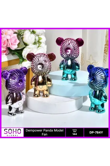 Panda Model Mini Fan 3 Kademeli Panda Model Mini Fan 3 Kademeli