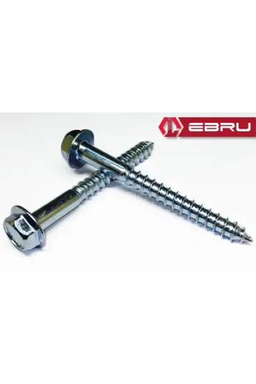 Altıköşe Başlı Flanşlı Trifon Vida 10x120 - 10 Adet