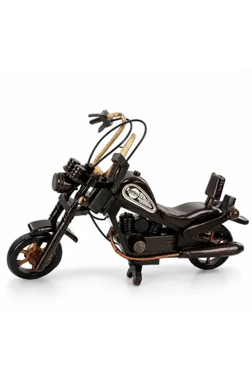 Dekoratif Ahşap Harley Motor Orta Boy No:1141