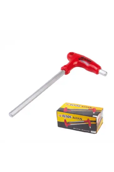 6 Köşe T Tipi Alyan 10 Mm
