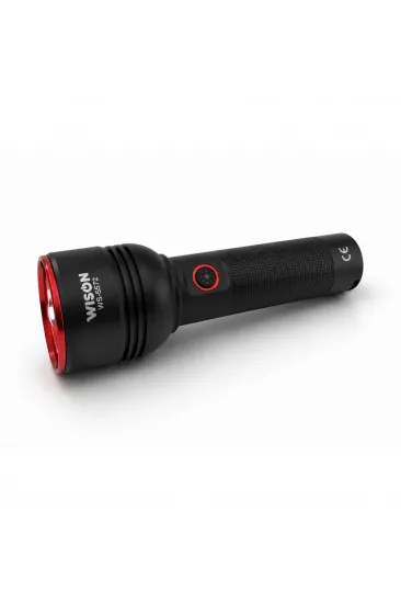 Wison Ws-5572 20watt 2000 Lümen Uzun Menzilli Usb Type-c Şarjlı El Feneri Wison Ws-5572 20watt 2000 Lümen Uzun Menzilli Usb Type-c Şarjlı El Feneri