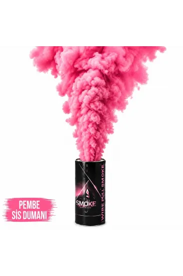 Pembe Renk Sis Bombası Pembe Duman 1 Adet Pembe Renk Sis Bombası Pembe Duman 1 Adet