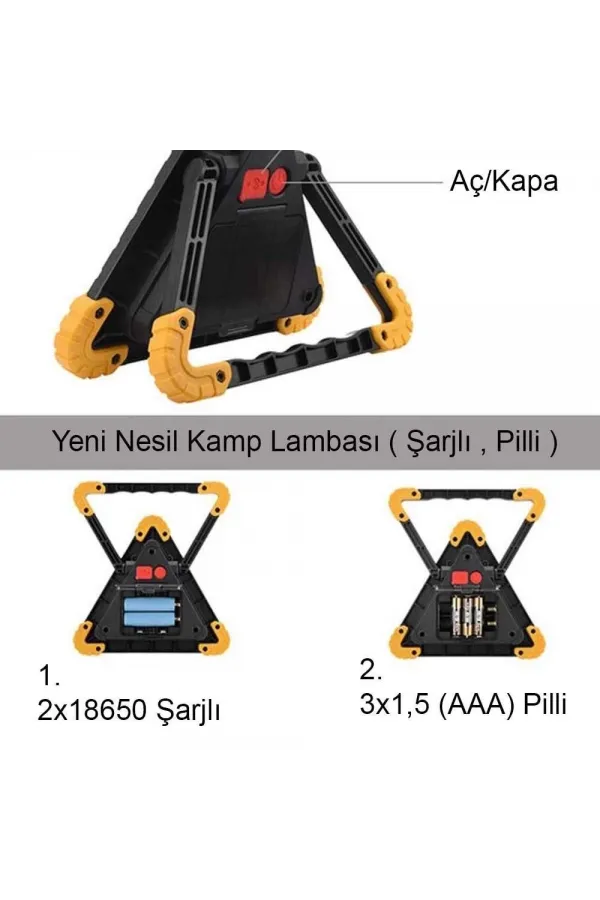 Profesyonel Kamp - Araba Lambası Bigem Bm-610 Profesyonel Kamp - Araba Lambası Bigem Bm-610