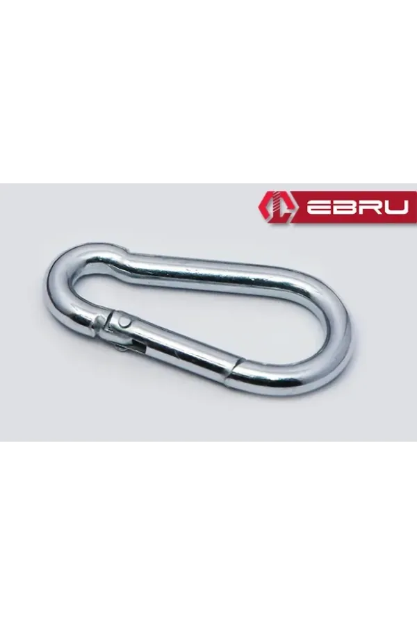 Yaylı Karabina, Çengel, Kanca 10mm - 2 Adet Yaylı Karabina, Çengel, Kanca 10mm - 2 Adet