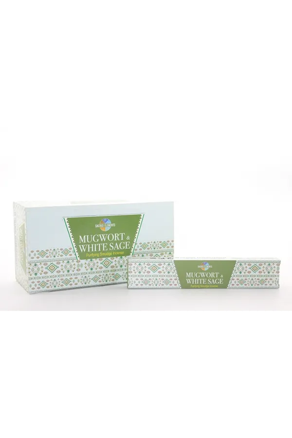 Hem Sacred Elements Mugwoth White Sage Masala Aromalı Çubuk Tütsü 15 Gr Hem Sacred Elements Mugwoth White Sage Masala Aromalı Çubuk Tütsü 15 Gr