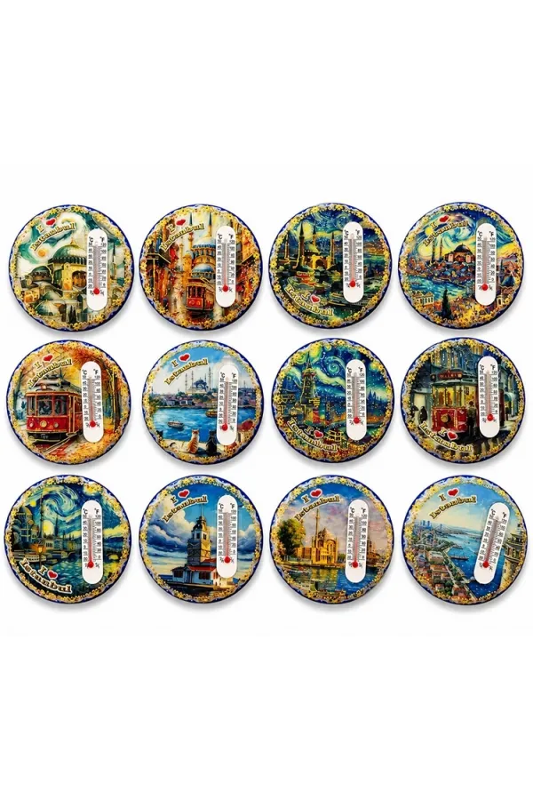 İstanbul Temalı Buzdolapı Süsü Magnet Alk5405 İstanbul Temalı Buzdolapı Süsü Magnet Alk5405