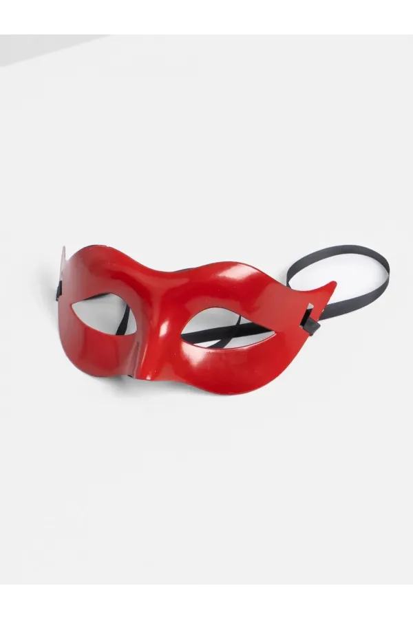 Kırmızı Renk Masquerade Kostüm Partisi Venedik Balo Maskesi Kırmızı Renk Masquerade Kostüm Partisi Venedik Balo Maskesi