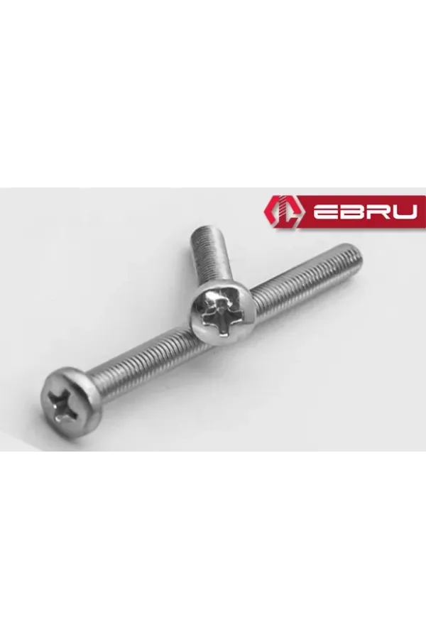 Yuvarlak Yıldız Başlı Ysb Civata M6x60 - 100 Adet Yuvarlak Yıldız Başlı Ysb Civata M6x60 - 100 Adet