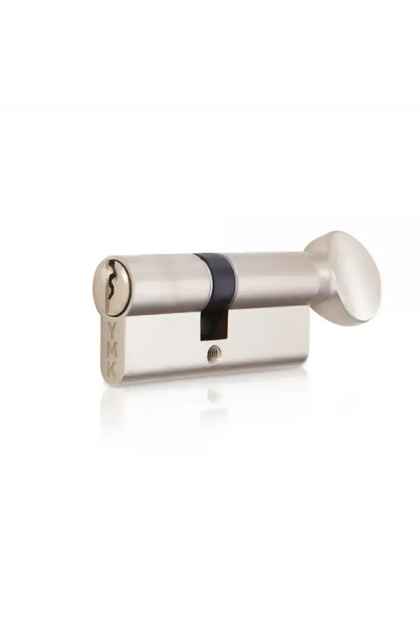 Eko 90mm Saten Cerman Mandallı Hibrit Barel, Kapı Silindiri