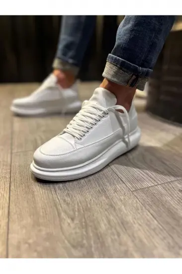 JY914 Drake Bağcıklı Cilt Erkek Günlük Sneaker Ayakkabı CBT Beyaz JY914 Drake Bağcıklı Cilt Erkek Günlük Sneaker Ayakkabı CBT Beyaz