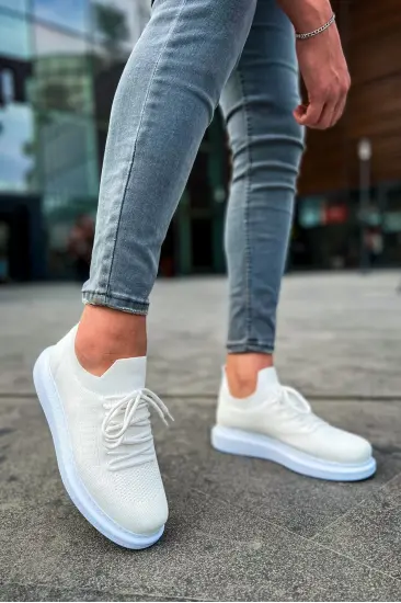 MN307 - RT Tricot Erkek Ayakkabı BEYAZ MN307 - RT Tricot Erkek Ayakkabı BEYAZ