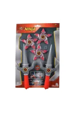 108042588 NEXT NİNJA KNİVES AND STARS RED