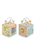 5192 Eğitici Küp ve Puzzle 2IN1 -Dolu Oyuncak
