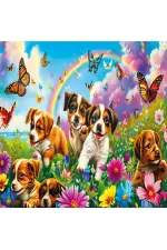 31754 PLAYING PUPPIES 50 PARÇA PUZZLE