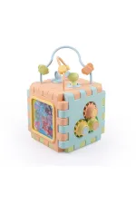 5192 Eğitici Küp ve Puzzle 2IN1 -Dolu Oyuncak