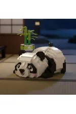 LZ-8804 LOZ DİNLENEN PANDA 340 PARÇA BLOCK OYUNCAK