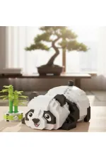 LZ-8804 LOZ DİNLENEN PANDA 340 PARÇA BLOCK OYUNCAK