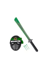 108042238 NEXT NİNJA SWORD AND MASK GREEN 108042238 NEXT NİNJA SWORD AND MASK GREEN