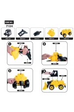 7134 Dev Dozer -Dolu Oyuncak