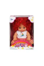 20040 Afro Kıvırcık Saçlı Bebek 23 cm -Sunman