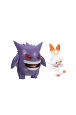 POK PKW2548 Pokemon Battle 2li Figür - Gengar Scorbunny POK PKW2548 Pokemon Battle 2li Figür - Gengar Scorbunny