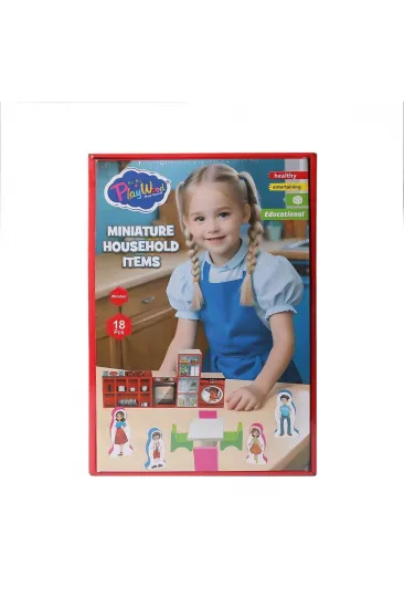 ONY-407 Ahşap Minyatür Ev Eşyaları -Onyıl Oyuncak ONY-407 Ahşap Minyatür Ev Eşyaları -Onyıl Oyuncak