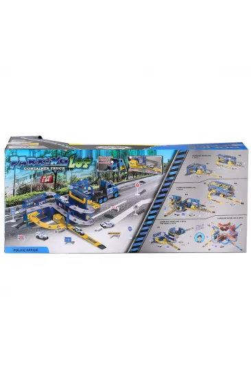 4345 Sesli Işıklı Transporter Garaj Seti