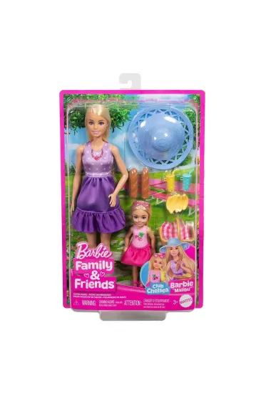 JBF43 Barbie Malibu ve Chelsea ve Aksesuarları