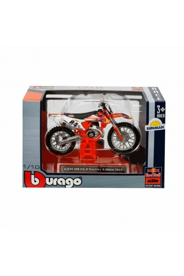 51070 SUN-BUR-1:18 Motor Red Bull KTM 450 2 Asorti - Sunman 51070 SUN-BUR-1:18 Motor Red Bull KTM 450 2 Asorti - Sunman