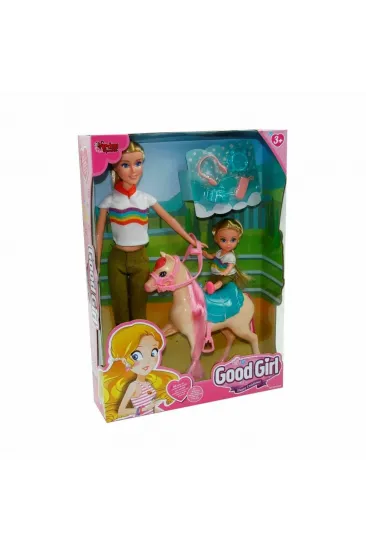 WG-115162 Kutulu 29cm Atlı Kızı ve Anne Bebek - Vardem Oyuncak WG-115162 Kutulu 29cm Atlı Kızı ve Anne Bebek - Vardem Oyuncak